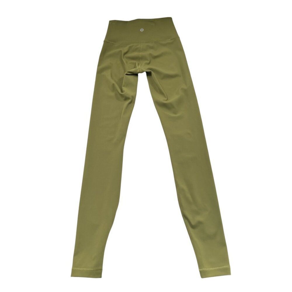 Lululemon Wunder Under High Rise Tight 28" Inseam Vista Green Size 2 - Picture 2 of 6
